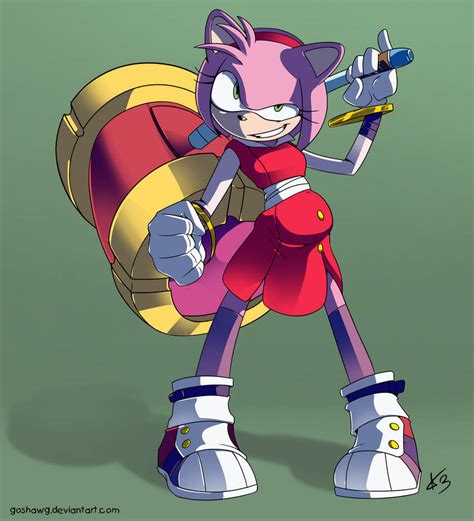 rose the hedgehog|sonic boom amy fat.